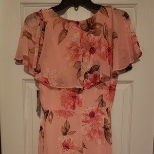 Pink Floral Springtime Dress